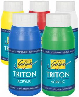 Goya Solo Acryl-Farbe, 750 ml Flasche