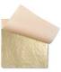 Blattgold, 25 Blatt, Orange Doppelgold, 22,5 Karat