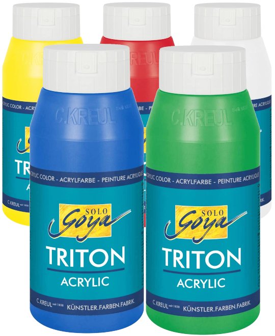 Goya Solo Acryl-Farbe, 750 ml Flasche