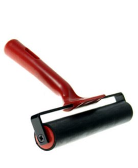 Linolwalze,  � 3,5 cm,  Breite 15 cm